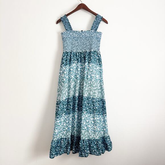 RAILS Rumi Striped Floral Midi Dress Medium M - Picture 7 of 11